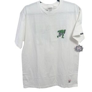 Vans Marvel T-Shirt Mens Medium White Incredible Hulk Off The Wall Graphic Tee
